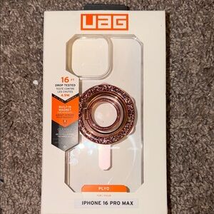 UAG Rose Gold iPhone 16 Pro Max Case
